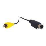 Cable Video Mini Din 4p A 1 Rca A 1.80mts