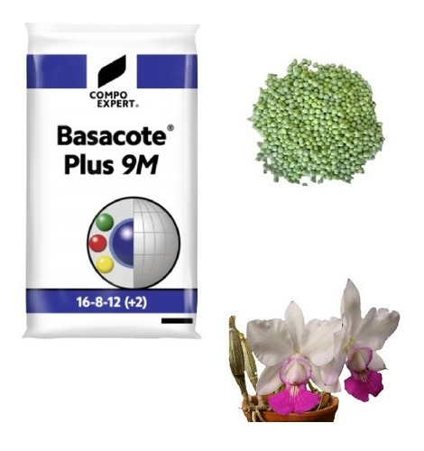 Adubo Basacote Plus 9m - 2,5 Kg - Fertilizante Orquídeas