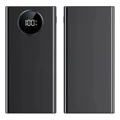Power Bank 20000mah Batería Portátil 120W Carga super Rapida Hintowi cargador Tipo C pila recargable portatil bateria externa Con Pantalla Digital Para iPhone Samsung Motorola xiaomi huawei | Meses sin interés