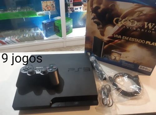 Ps3 Slin Travado+gta 5+fifa 19+god Of War+pes18+red Dead 