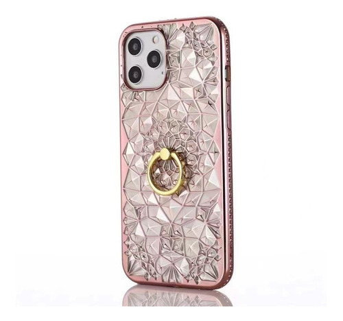 Funda Tpu Estras Con Anillo Soporte Para iPhone 12 Pro Max