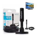 Antena Digital Interna Hdtv Amplificada Exbom Mais Vendida