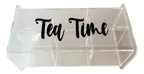 Caja De Té / Organizador De Sobres De Té De Acrílico