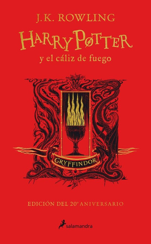Harry Potter Y El Caliz De Fuego - 20 Aniversario Gryffindor