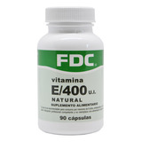 Vitamina E Natural 400 Mg X 90