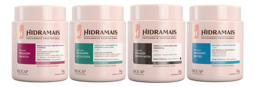 Kit Hidramais Drenagem+neutro+localizada+pimenta Negra 1kg