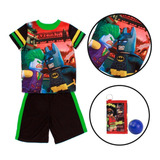 Pijama Para Niño Lego Batman Arkham City Con Short