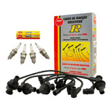Kit Cables+bujias Ngk Renault R19 1.8 F3p (c)
