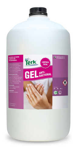 Gel Antibacterial Biodegradable 4l Con 70% Alcohol Cofepris