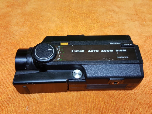 Videocámara Canon Auto Zoom 318m 8mm Vintage 1972