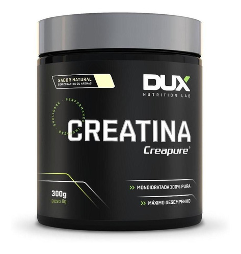 Creatina (100% Creapure®)  - Pote 300g Dux Nutrition Sabor S