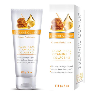 Crema facial jalea real, vitamina E y colágeno | MercadoLibre