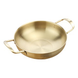 Utensilios De Cocina Para Camping Ourdoor Oro 18cm