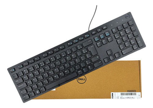 Teclado Com Fio Usb Kb216 Original Dell 