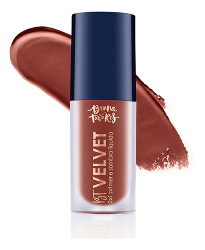 Bt Velvet Toffee Bruna Tavares - Sombra Líquida E Primer