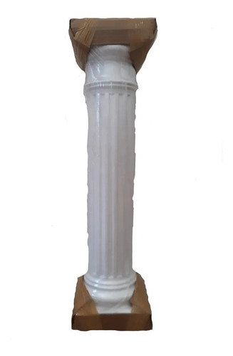 Columna Yeso Decorativa 60 Cm Dórica