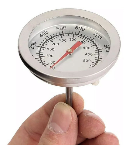 Termómetro Analógico 500 ° C, Ideal Para Hornos De Barro 