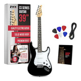 Kit De Guitarra Eléctrica Lyxpro Cs 39  Para Principiantes, 