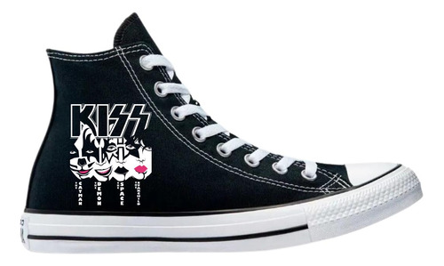 Tenis Converse Chuck Taylor All Star Bota Kiss 929n