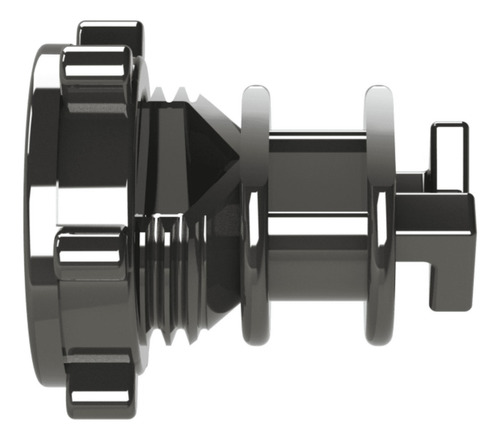 Isolador Para Vergalhão 3/8 Cerca Eletrica Pct C/ 200 Peças Cor Preto