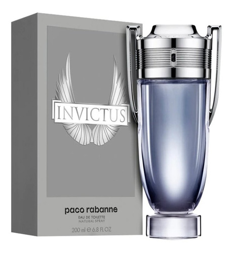 C Paco Rabanne Invictus 200 ml Edt Original