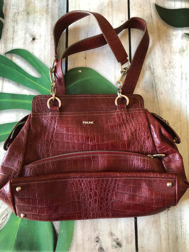 Cartera Roja Marca Prune Usada