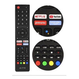 Controle Remoto Compatível Tv Smart Philco 4k Netflix Prime 