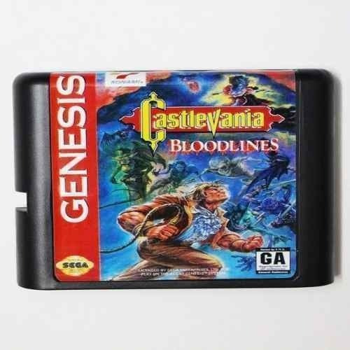 Castlevania Bloodlines Mega Drive Genesis Tectoy Sega Game