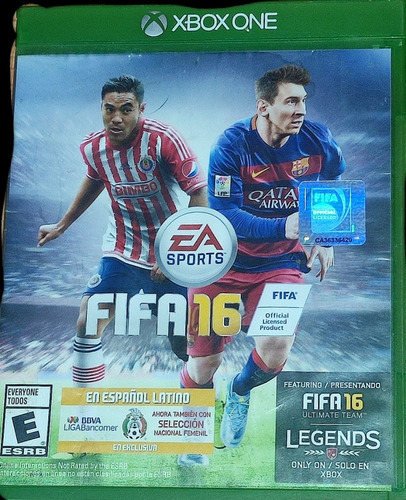 Videojuego Para Xbox Fifa 16