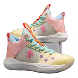 Nuevos Zapatos De Baloncesto Para Niños, Zapatillas Transpir