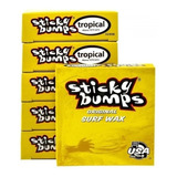 Cera Para Tabla De Surf Sticky Bumps Tropical 85g  Pack De 6