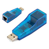 Convertidor Usb Macho 2.0 A Rj 45 Red Ethernet Internet Game