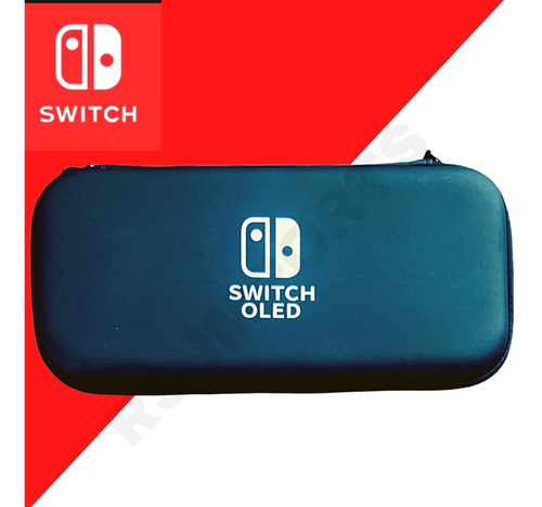 Case Capa Estojo Para Nintendo Switch Oled Porta Jogos