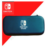 Case Capa Estojo Para Nintendo Switch Oled Porta Jogos