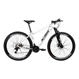 Bicicleta Aro 29 Ksw 27 Velociddes - Freio Hidraulico Tamanho Do Quadro 17   Cor Branco