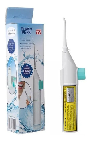 Jato De Agua Limpeza Oral Dental Bucal Power Floss Manual