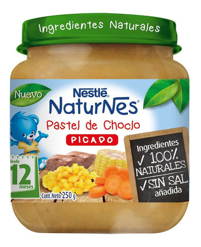 Picado Nestlé Naturnes Pastel De Choclo 250 G