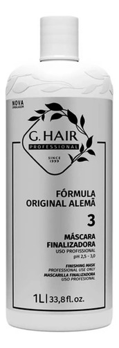 G.hair Alemã Máscara Finalizadora 1000ml.(apenas O Passo 3)