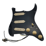 Capilla Loaded Guitar Alnico 5 Single Coil Sss/tapa Amarilla