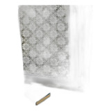 Pelicula Decorativa Para Ventana  Blanca Transparente  Majol