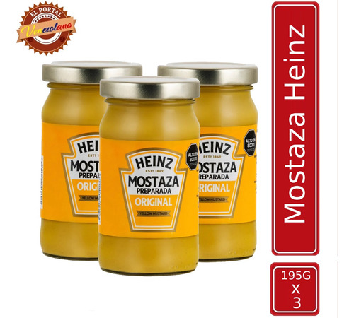 Mostaza Heinz Venezolana X 3 - g a $68