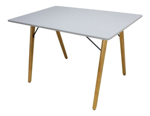 Mesa Frankfurt Madera Mundo In Rectangular Comedor