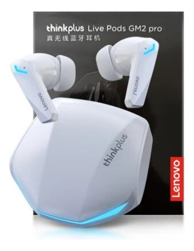 Audífonos In Ear Lenovo Gm2 Pro Inalámbricos 