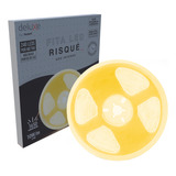 Fita Led Risque 5 Metros 10w/m 240 Leds Branco Quente 2700k