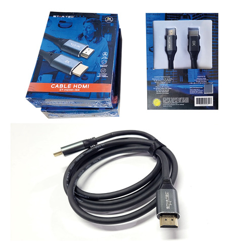 Cable Hdmi 8k Startec