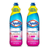 Lavandina En Gel Uso Directo Floral Ayudín 750ml Pack X2u