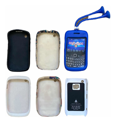 Lote De Fundas Protectores Para Blackberry 8520 9300