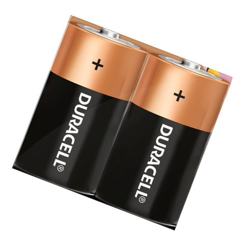 Pack 2 Pila Grande D Duracell Ideal Calefont  - Todopilas