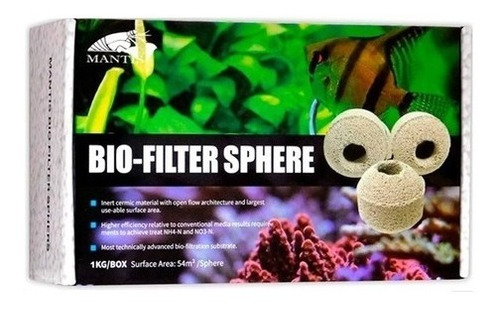 Mantis Bio Filter Shpere 2kg Ceramica Canutillos Acuario