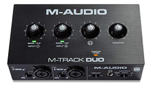 M-audio M-track Duo: Interfaz De Audio Usb Para Grabación, T